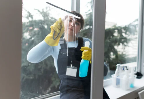 Nettoyage de vitres intérieures et extérieures à Aubiet